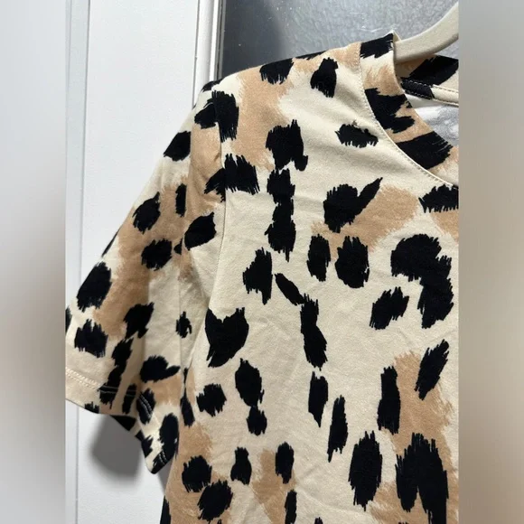 NWT Sanctuary Replay Cotton Printed T-Shirt Dress - Picture 5 of 9